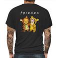 Friends Pooh And Tiger Mens Back Print T-shirt