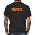 Friends Vlone T-Shirt Mens Back Print T-shirt