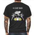 Mens Funny Cat Fathers Day Catnip Crack Cat Weed Best Cat Dad Mens Back Print T-shirt