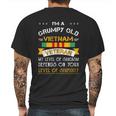 Funny Gift For Grumpy Old Vietnam Veteran Graphic Design Printed Casual Daily Basic Mens Back Print T-shirt