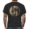 Funny Guitar Guitar Yin Yang Guitarist Mens Back Print T-shirt