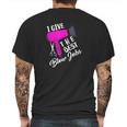 Funny Hairdresser I Give The Best Blow Jobs Hair Stylist Mens Back Print T-shirt