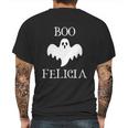 Funny Halloween Boo Felicia Funny Halloween Mens Back Print T-shirt