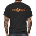 Funny Halloween Halloween Pumpkin Witch Logo Mens Back Print T-shirt