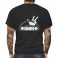 Funny The Jeep Wave T-Shirt Mens Back Print T-shirt