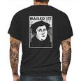 Funny Martin Luther Nailed It Reformation Mens Back Print T-shirt