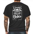 Funny Vintage Style Tshirt For Coors Mens Back Print T-shirt