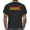 Funny Washington Football Dc Team Retro Mens Back Print T-shirt