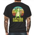 Gators Gonna Gate Crocodile Alligator Gifts Mens Back Print T-shirt