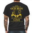 General Motors Institute Mens Back Print T-shirt