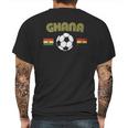 Ghana Soccer Love Ghanaian Football Pride Mens Back Print T-shirt