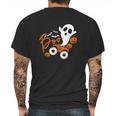 Ghost Rider Truck Monster Halloween Pumpkin Mens Back Print T-shirt