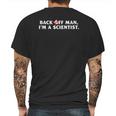 Ghostbusters Back Off Man Mens Back Print T-shirt