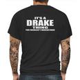 Gildan Drake Thing Mens Back Print T-shirt