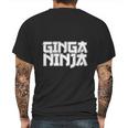 Ginga Ninja T-Shirt Mens Back Print T-shirt