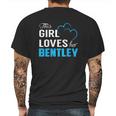 This Girl Loves Her Bentley Name Shirts Mens Back Print T-shirt