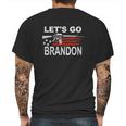 Lets Go Brandon Ar15 Stars And Stripes Mens Back Print T-shirt