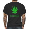 Go Green WeedShirt - Vape Nation - Marijuana Leaf 420 Mens Back Print T-shirt