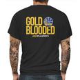 Gold Blooded 2022 Playoffs Championship Mens Back Print T-shirt