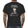 Good Girls Go To Heaven Bad Girls Go To The Garrison With Tommy Shelby Mens Back Print T-shirt