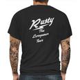 The Goozler Rusty European Tour Mens Back Print T-shirt