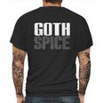 Goth Spice Pastel Goth Emo Metalcore Mens Back Print T-shirt