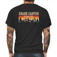 Grand Canyon National Park Arizona Travel Lover Camping Retro Mens Back Print T-shirt