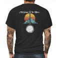 My Grass Is Blue Retro Rocky Mountain Banjo Bluegrass Mens Back Print T-shirt