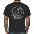 Grateful Dead Line Art Mens Back Print T-shirt