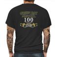 Green Bay 100 Year Anniversary Vintage Football Mens Back Print T-shirt