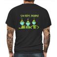 Grinch 6 Feet People Funny Mens Back Print T-shirt