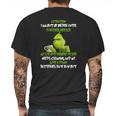 Grinch Attention I Am Out Of Order Until Further Notice My Stupid People Filter Needs Cleaning Mens Back Print T-shirt