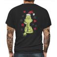 Grinch Happy Xmas Mens Back Print T-shirt