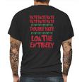 The Grinch The Grinch Grinch Hate Double Hate Mens Back Print T-shirt