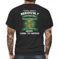 Grinch People Should Seriously Stop Expecting Normal From Me Mens Back Print T-shirt