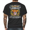 Grumpy Old Vietnam Veteran| Us Veterans Day Mens Back Print T-shirt