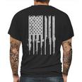 Grunt Style Rifle Flag Mens Mens Back Print T-shirt