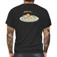 Gudetama Whatever Pasta Mens Back Print T-shirt