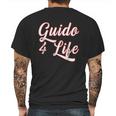 Guido For Life Mens Back Print T-shirt