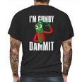 Gumby Im Gumby Mens Back Print T-shirt