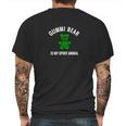 Gummi Bear Spirit Animal Candy Lover Gummy Bear Mens Back Print T-shirt