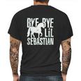 Haase Bye Bye Lil Sebastian Funny Tv Show Quote Ladies Mens Back Print T-shirt