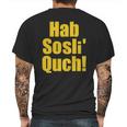 Hab Sosli Quch T-Shirt Mens Back Print T-shirt