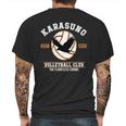 Haikyuu Karasuno Volleyball Club Mens Back Print T-shirt