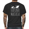 Hakuna Graphic Printed Cute Funny Mens Back Print T-shirt