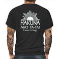 Hakuna Mas Tatas Parody Funny Romper Mens Back Print T-shirt