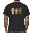 Halloween Creatures Pandemic Mens Back Print T-shirt