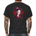 Halloween Dracula Vampire Princess Mens Back Print T-shirt