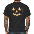 Halloween Funny Marijuana Gift Mens Back Print T-shirt