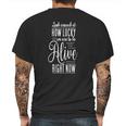 Hamilton Musical Quote Mens Back Print T-shirt